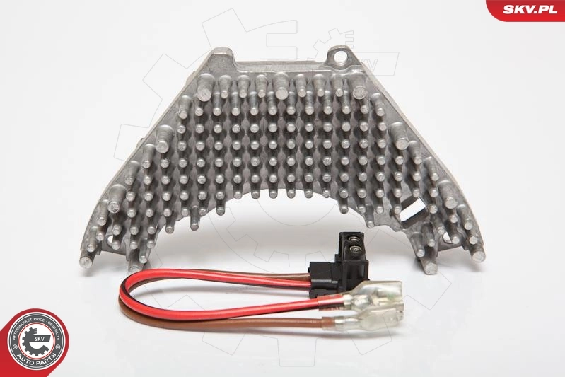 Resistor, interior blower